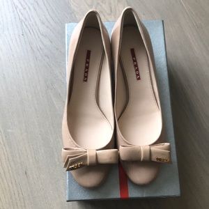 Prada Calzature Donna Shoes in Nudo size 39. NWOT